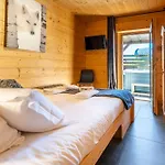 Шале Des Cimes, Chaleureux Avec Jacuzzi Et Sauna Жерарме