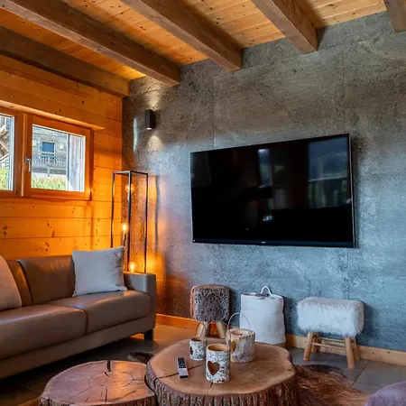 Des Cimes, Chaleureux Avec Jacuzzi Et Sauna Dağ evi Gérardmer