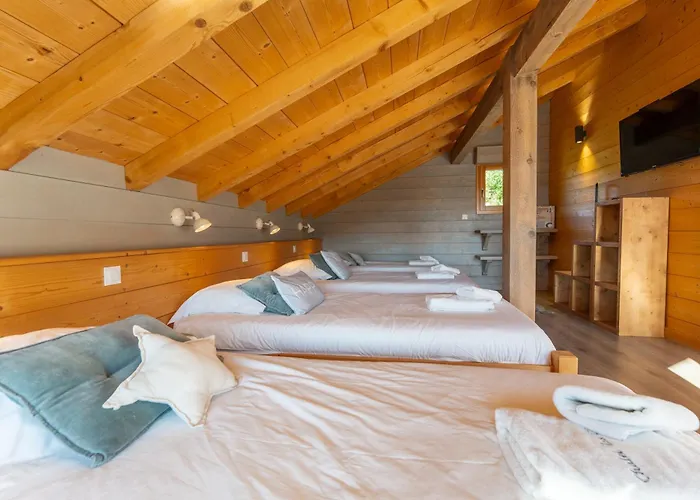 Chalet Des Cimes, Chaleureux Avec Jacuzzi Et Sauna *