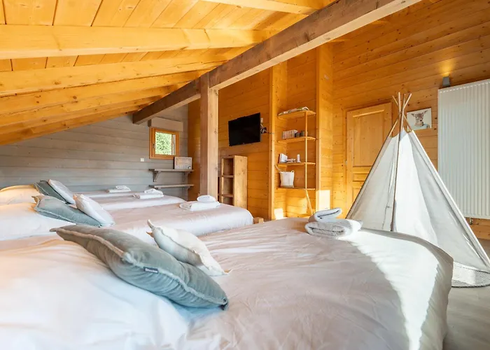 Chalet Des Cimes, Chaleureux Avec Jacuzzi Et Sauna Gerardmer