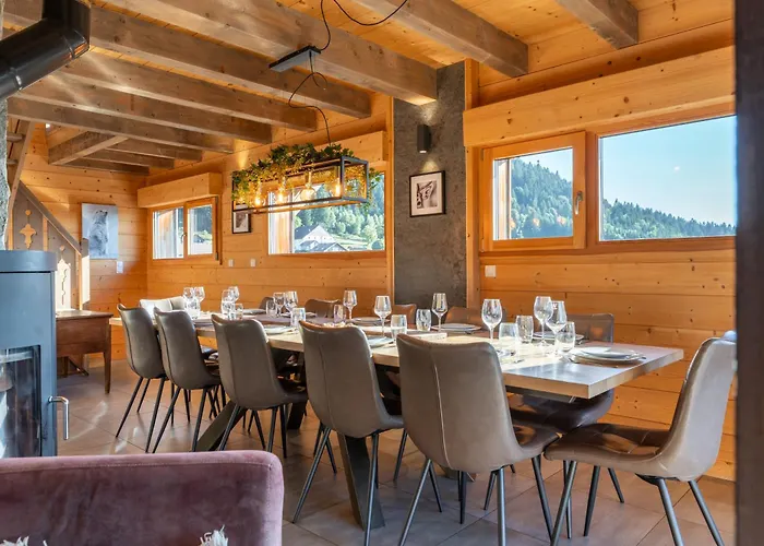 Des Cimes, Chaleureux Avec Jacuzzi Et Sauna Chalet *