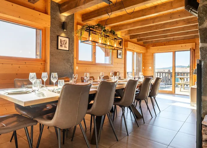 Chalet Des Cimes, Chaleureux Avec Jacuzzi Et Sauna *